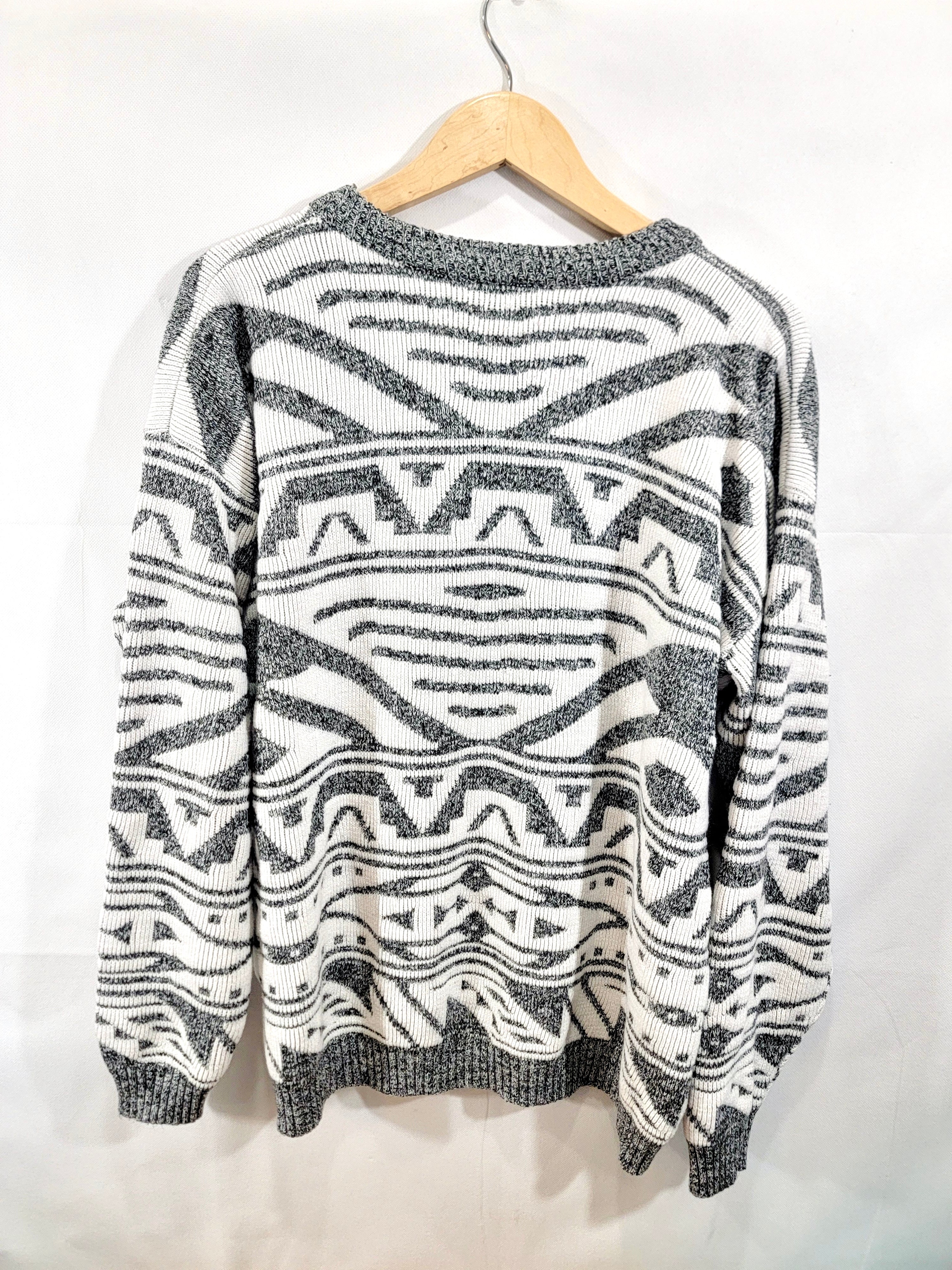 ‘Friends in Hell’ Vintage Knit Sweater XL