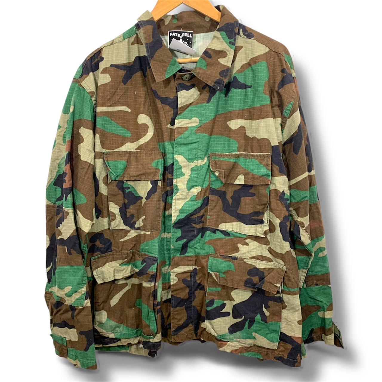 Space Jam Vintage 1996 Tune Squad Monstars Army Jacket XL