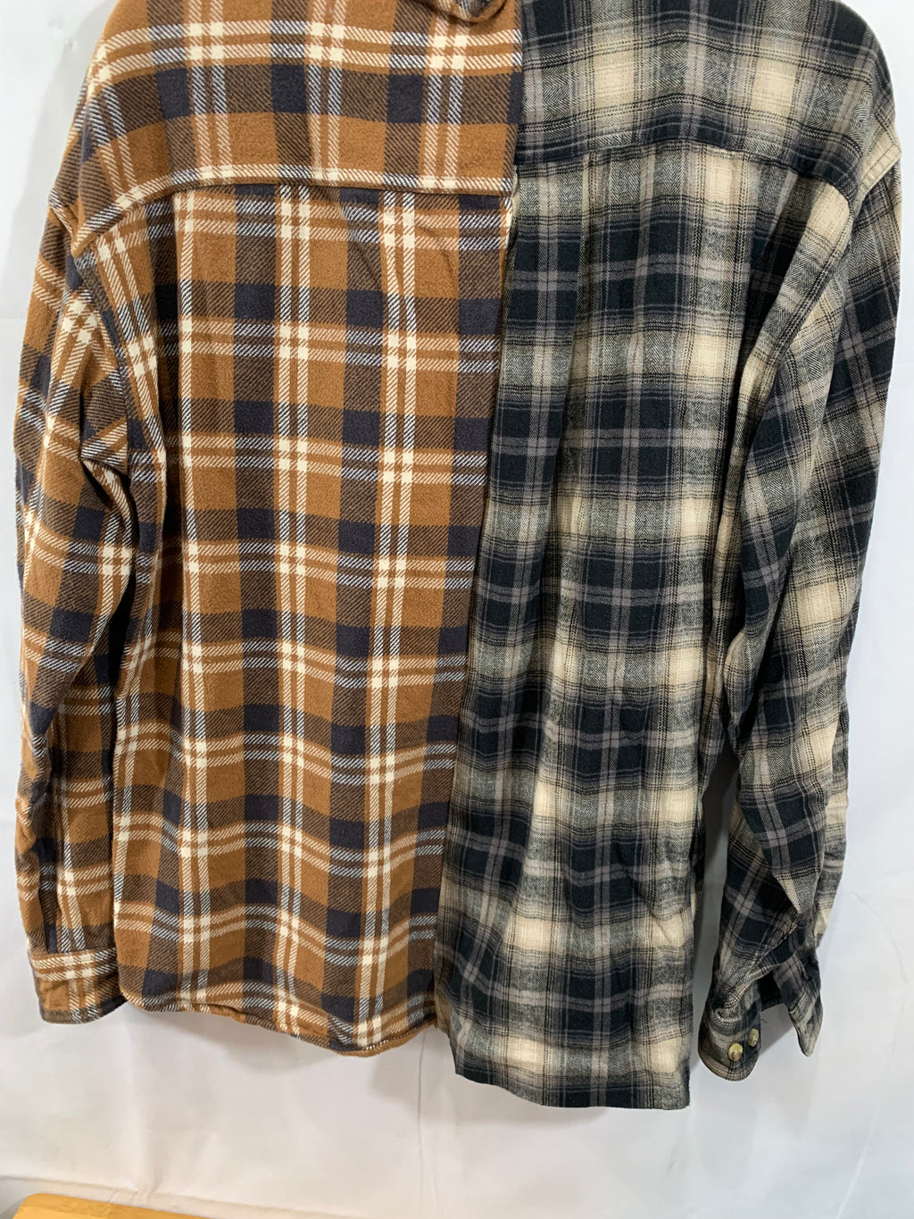 Split Tone Camping Fall Flannel LL Bean x American Eagle Unisex Medium