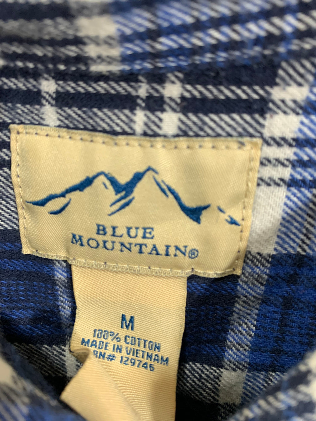 Vintage 2000’s Nickelodeon Rugrats Flannel Medium Blue