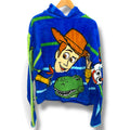 Disney Pixar Toy Story Fleece Blanket Hoodie XL Unisex