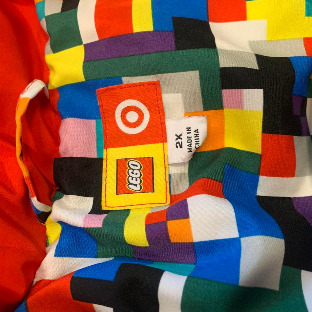 Target Lego X Collection Puffer Jacket/Vest 2XL