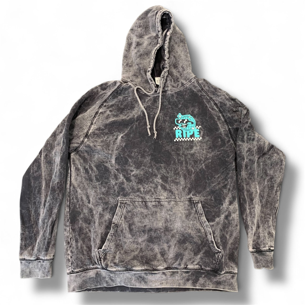 RIPE Band Hoodie Mineral Wash XL