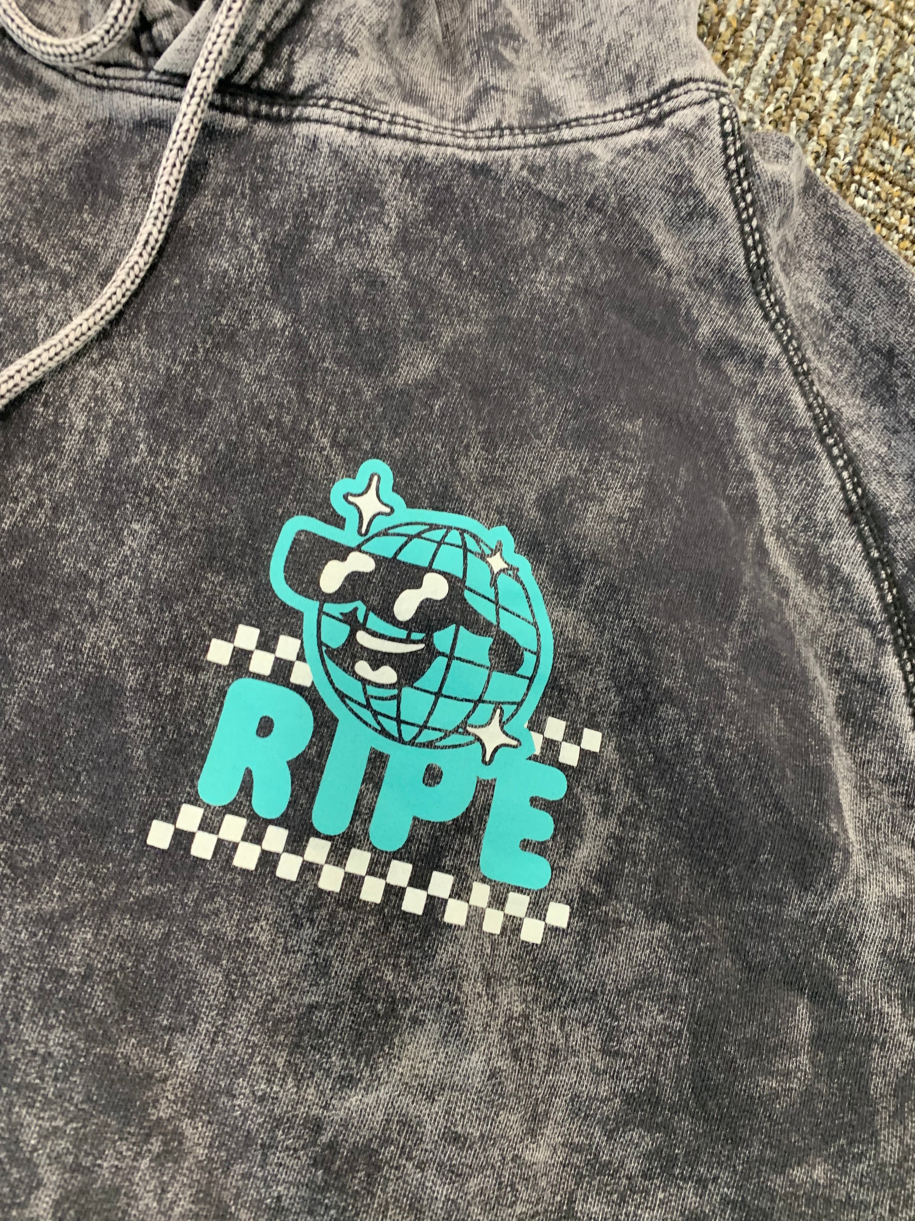 RIPE Band Hoodie Mineral Wash XL