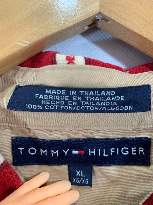 90’s Tommy Hilfiger Ski Lodge Yukon Cornelius Rudolph Button Up Shirt XL