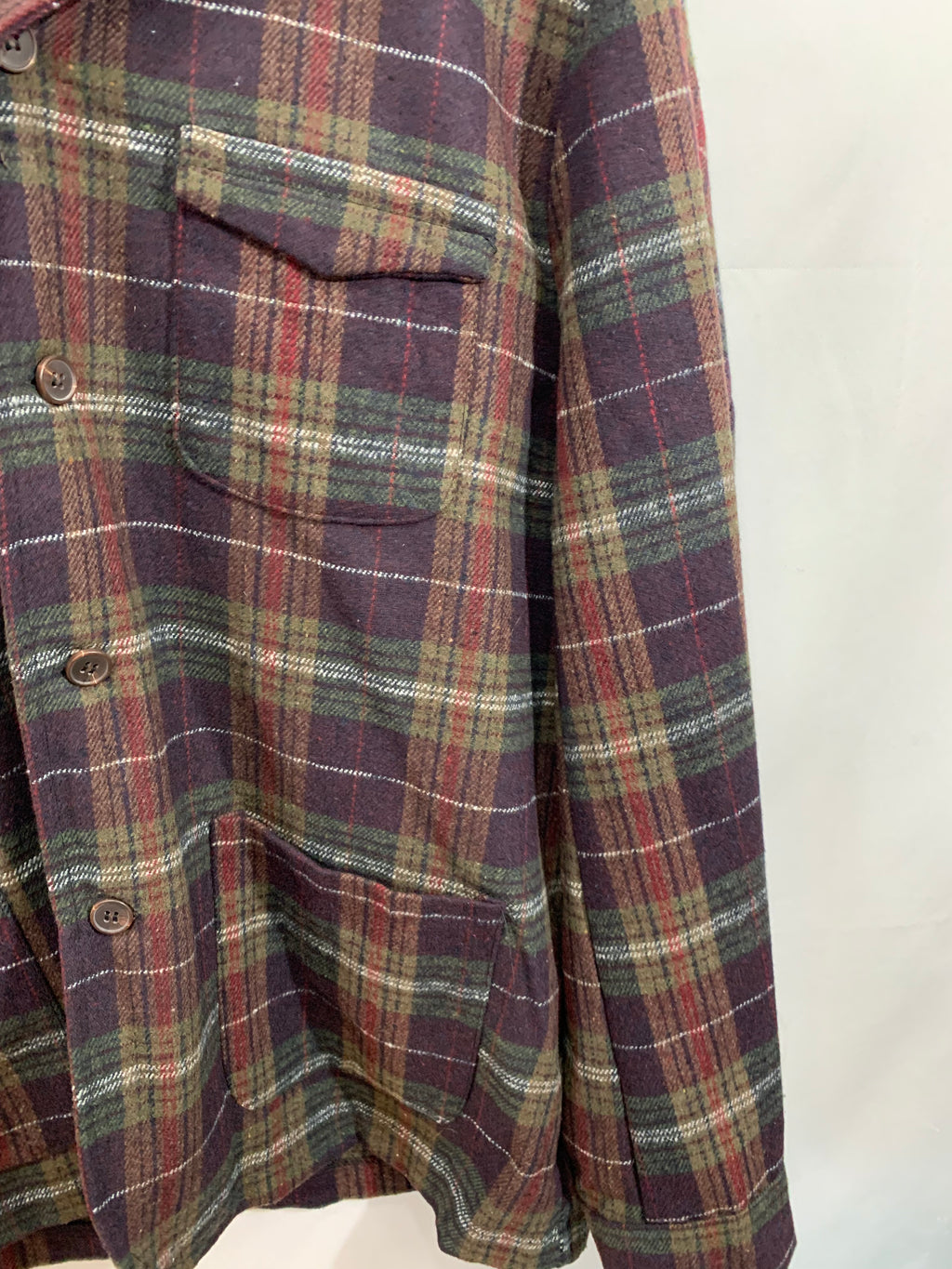 Vintage Harry Potter Quidditch Snitch Flannel Blazer Large