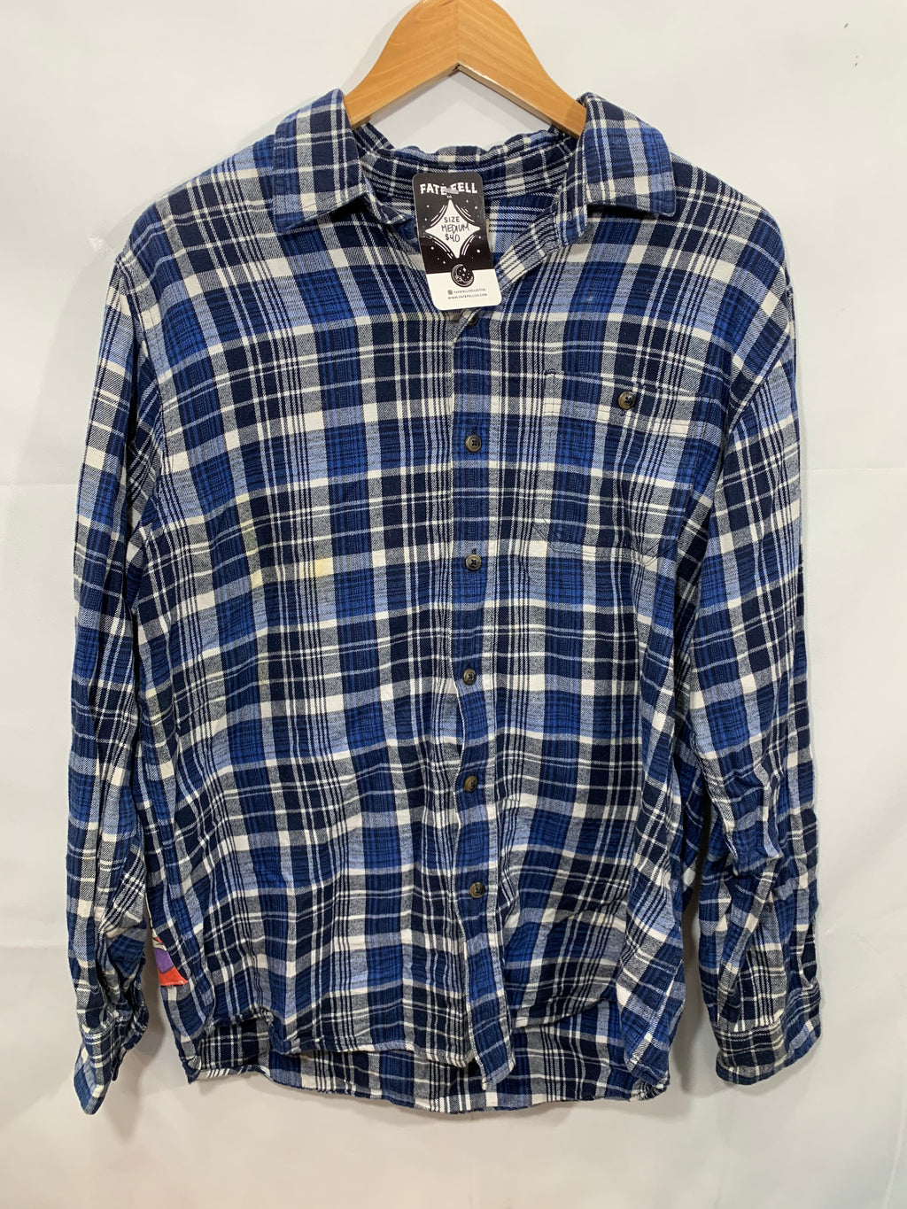 Vintage 2000’s Nickelodeon Rugrats Flannel Medium Blue