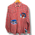 Rudolph Reindeer Large 100% Cotton Holiday Flannel