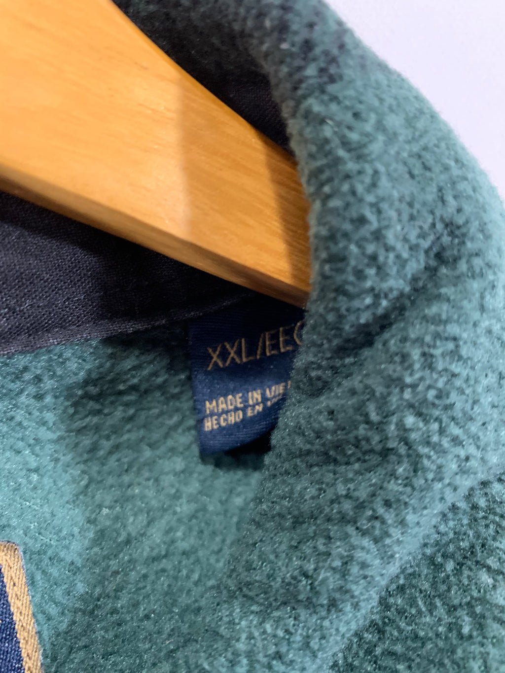 The Abominable Snow Monster (Bumble) Fleece Green Flannel XXL