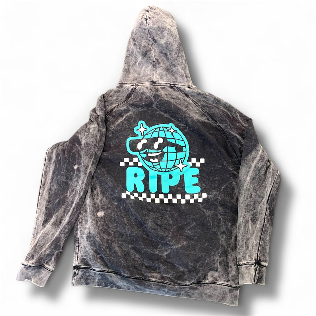 RIPE Band Hoodie Mineral Wash XL
