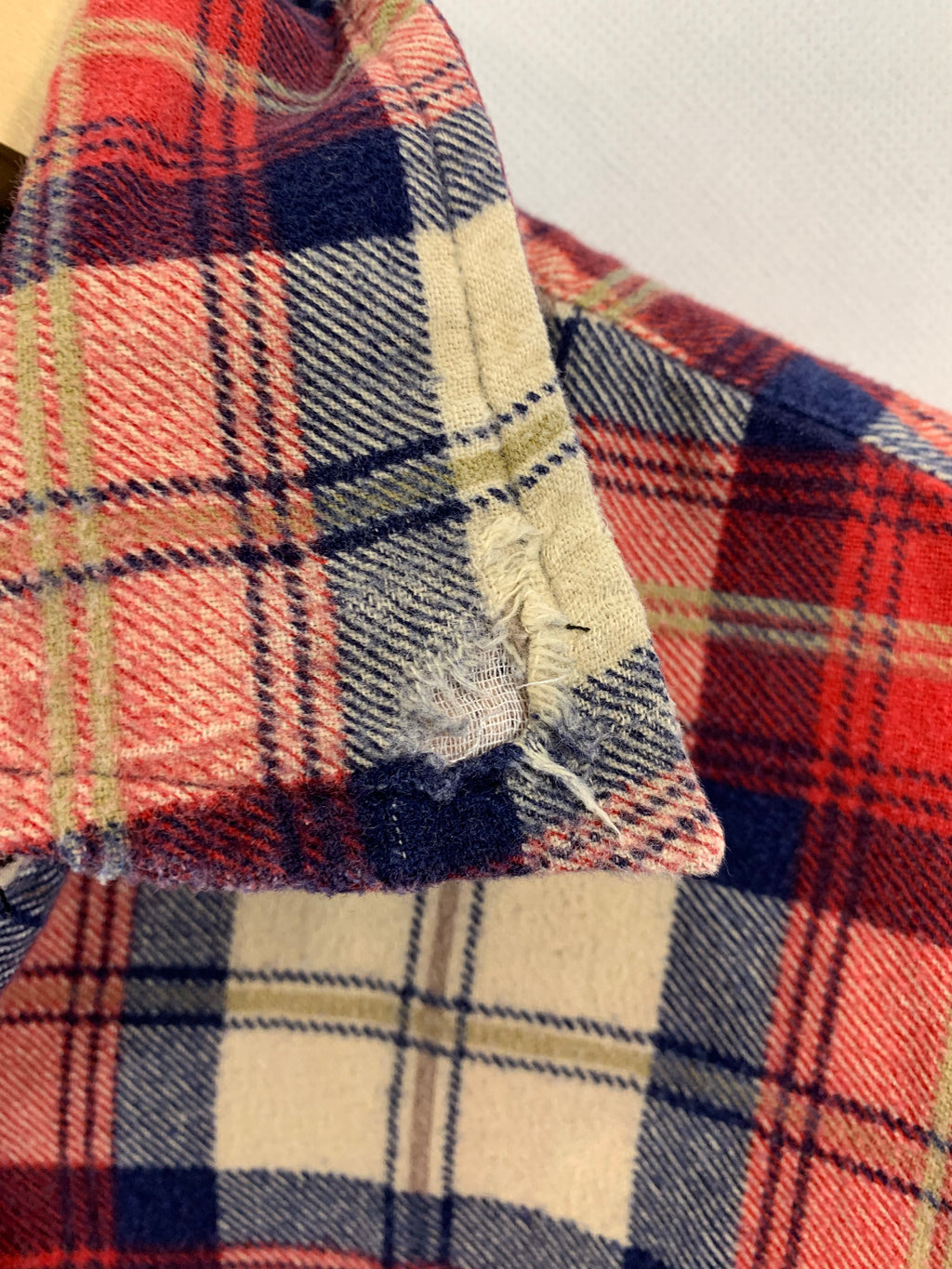 Upcycled Repurposed Buffalo Bills Disney Donald Duck Flannel Unisex Large